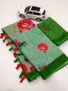 MG 213 Palin Linen Printed Daily Wear Sarees Wholesale Shop In Surat
